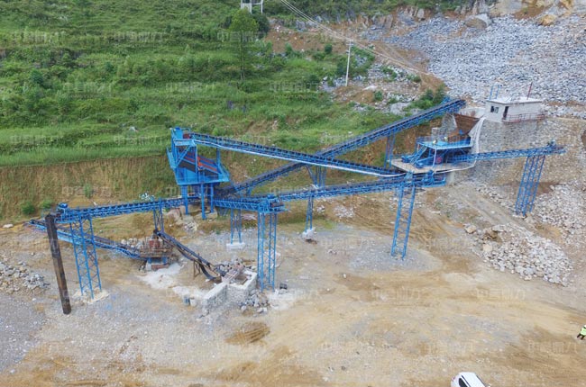 廣西崎源石料加工廠日產(chǎn)3000噸碎石機(jī)生產(chǎn)線