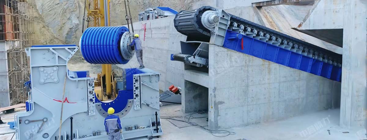 河南濟源年產(chǎn)1000萬噸鵝卵石制砂項目