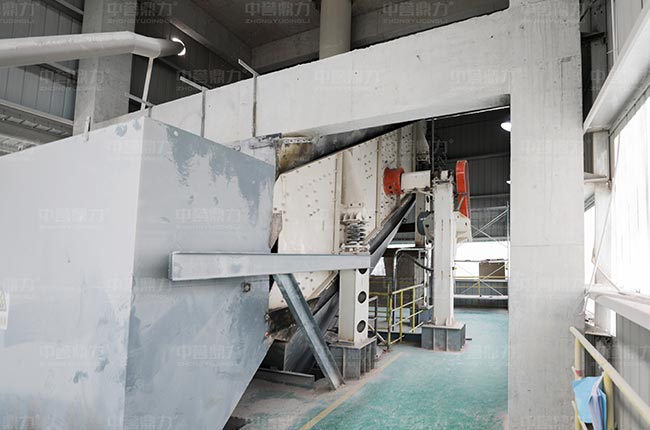 二道莊項目定制白色振動篩