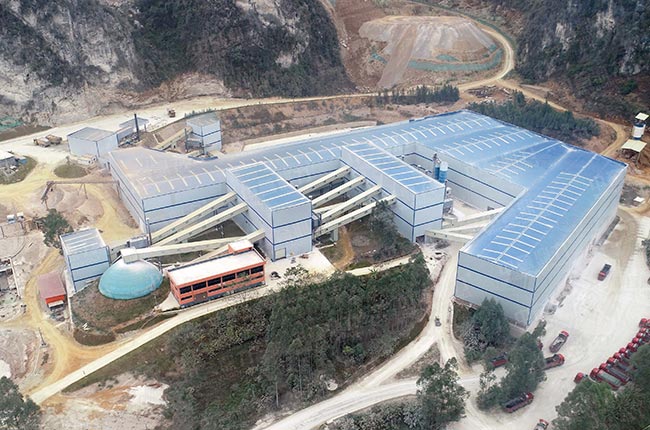 廣西福松建材通潤采石場年產(chǎn)500萬噸機(jī)制砂生產(chǎn)線