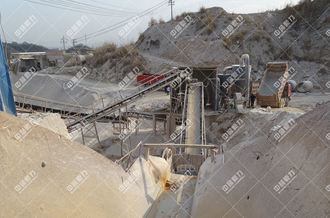 人工砂石生產線