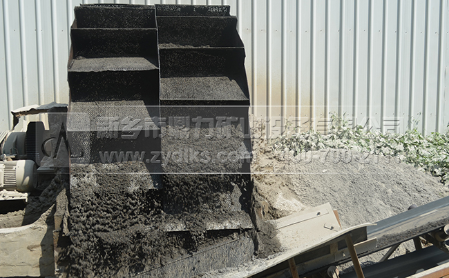 洗砂機(jī)客戶現(xiàn)場(chǎng)