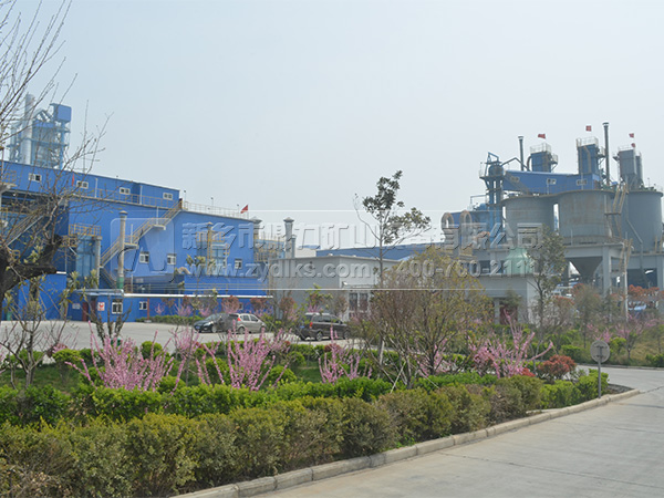 環(huán)保石子生產線實拍2