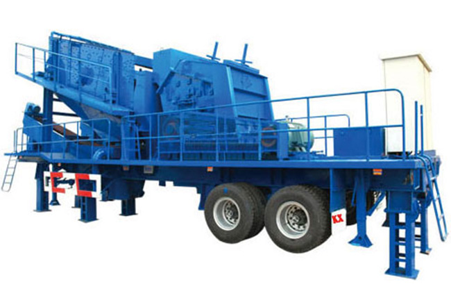 移動反擊破碎機(jī)設(shè)備 移動反擊破碎機(jī)設(shè)備