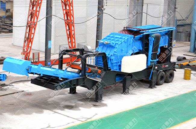 輪胎式移動(dòng)破碎站 輪胎式移動(dòng)破碎站