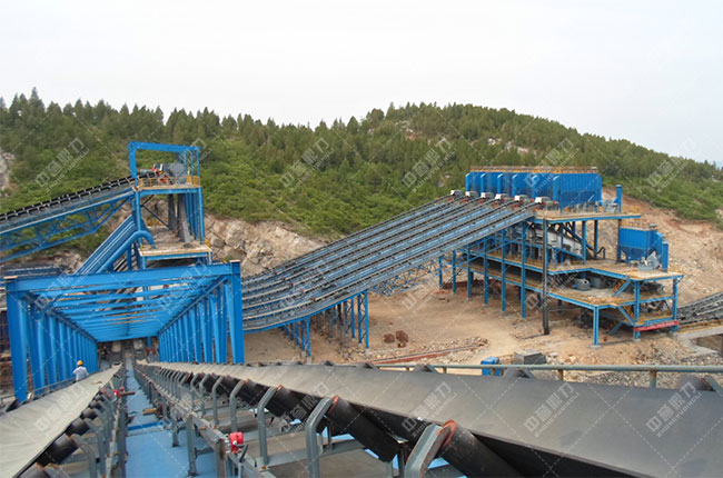 一套砂石骨料生產(chǎn)線 一套砂石骨料生產(chǎn)線