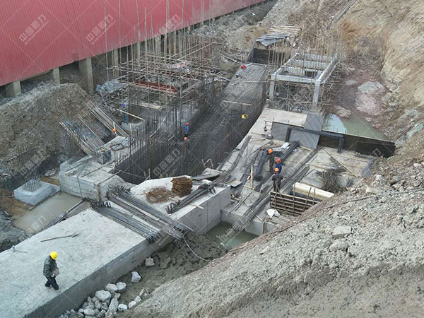 錘式破碎機(jī)安裝