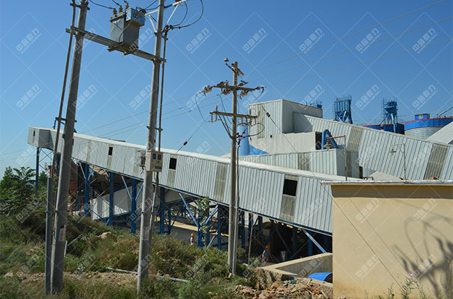 河北中聯(lián)水泥時產1000噸水泥骨料生產線現(xiàn)場案例展示3