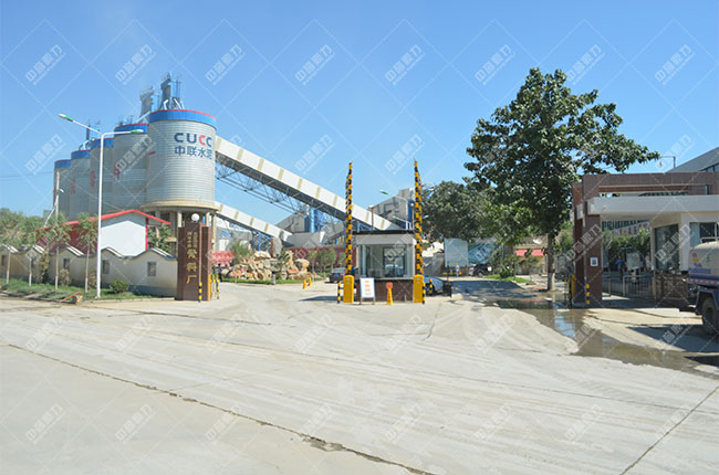 河北中聯(lián)水泥時產1000噸水泥骨料生產線現(xiàn)場案例展示