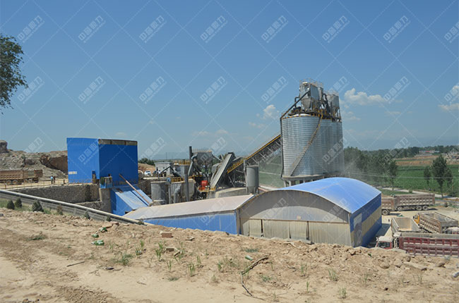 河北邢臺(tái)時(shí)產(chǎn)800噸骨料生產(chǎn)線現(xiàn)場(chǎng)案例展示