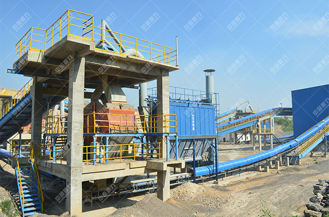 河北邯鄲時產(chǎn)300噸破碎生產(chǎn)線案例展示