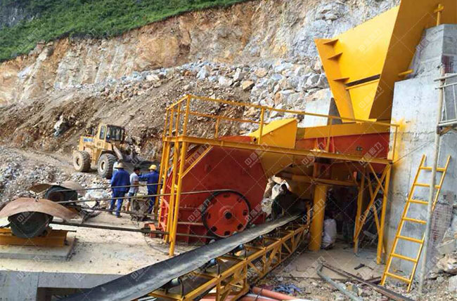 江西南昌時產(chǎn)300噸骨料生產(chǎn)線案例展示2