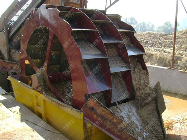 洗砂機(jī)類型之輪斗式洗砂機(jī)
