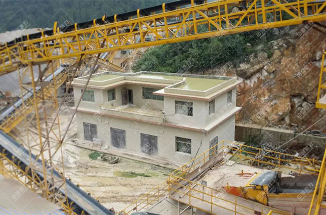 貴州惠水滿(mǎn)告時(shí)產(chǎn)1000噸砂石生產(chǎn)線(xiàn)案例展示2