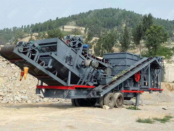 移動(dòng)式的破碎機(jī)