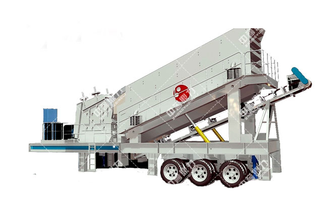 輪胎式移動破碎機(jī)