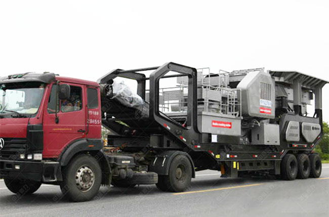 車載石子破碎機 車載石子破碎機