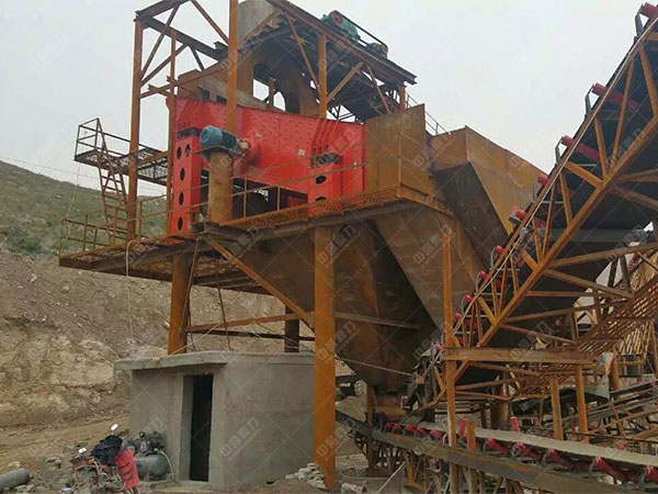 礦山振動(dòng)篩安裝