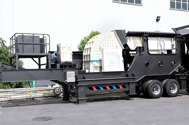 移動礦石破碎機