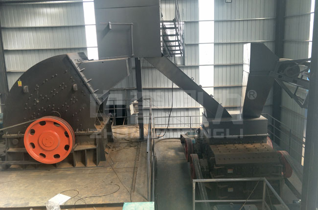 湖南常德邦時(shí)產(chǎn)1000噸制砂生產(chǎn)線