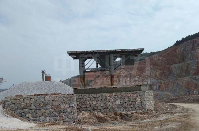 湖南婁底世瑞建材時產400噸的砂石料場生產線